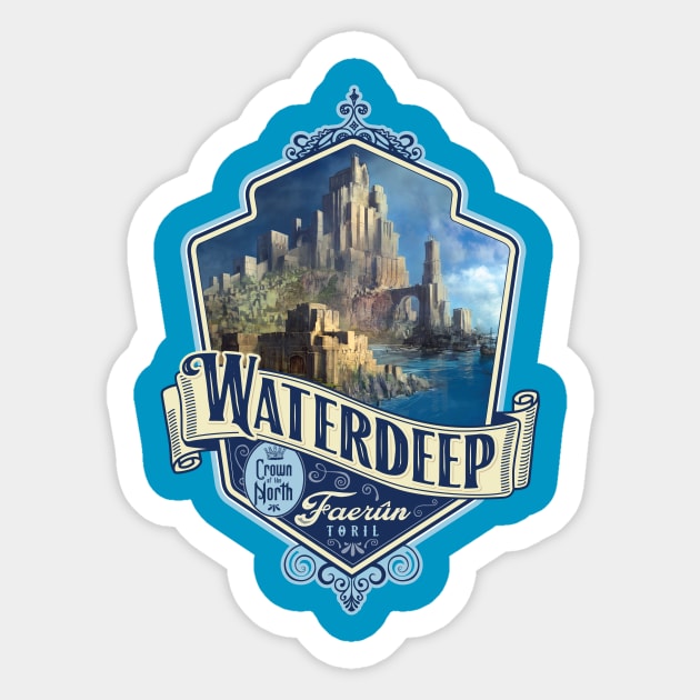 Waterdeep Sticker by MindsparkCreative